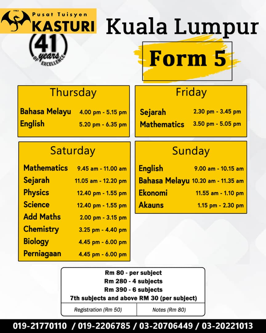 SPM Candidate 5